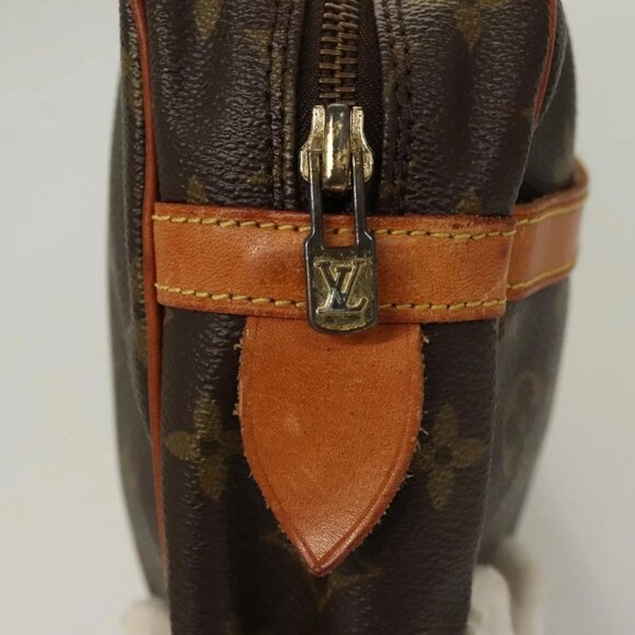 LOUIS VUITTON Monogram Compiegne 28 Clutch Bag M51845 LV Auth 128343 - Picture 9 of 16